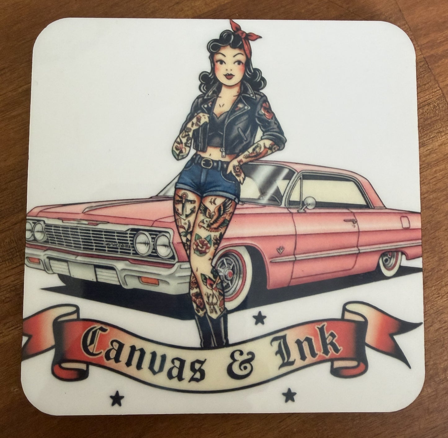 Cork Back Coaster - Impala