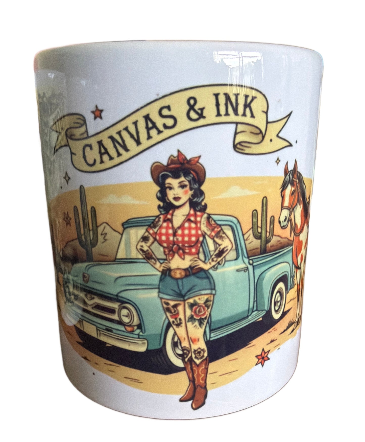 Western Pinup 11oz Mug