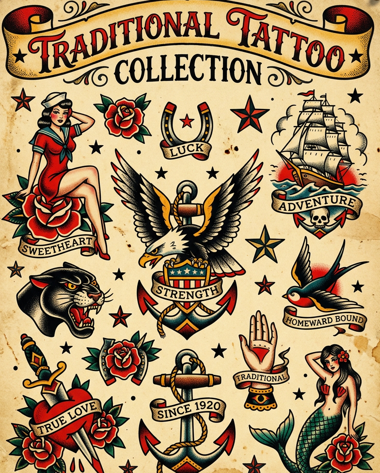 Traditional Tattoo Collection