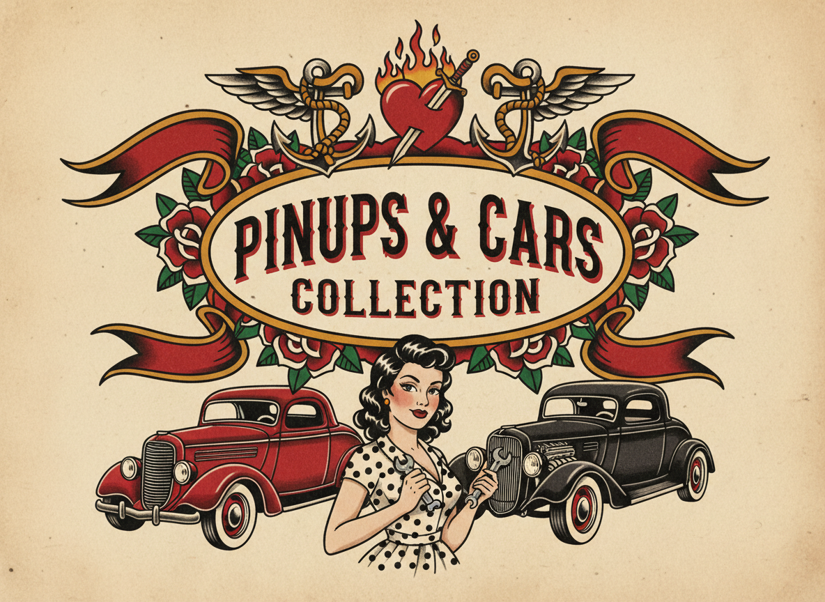 Pinups & Cars Collection