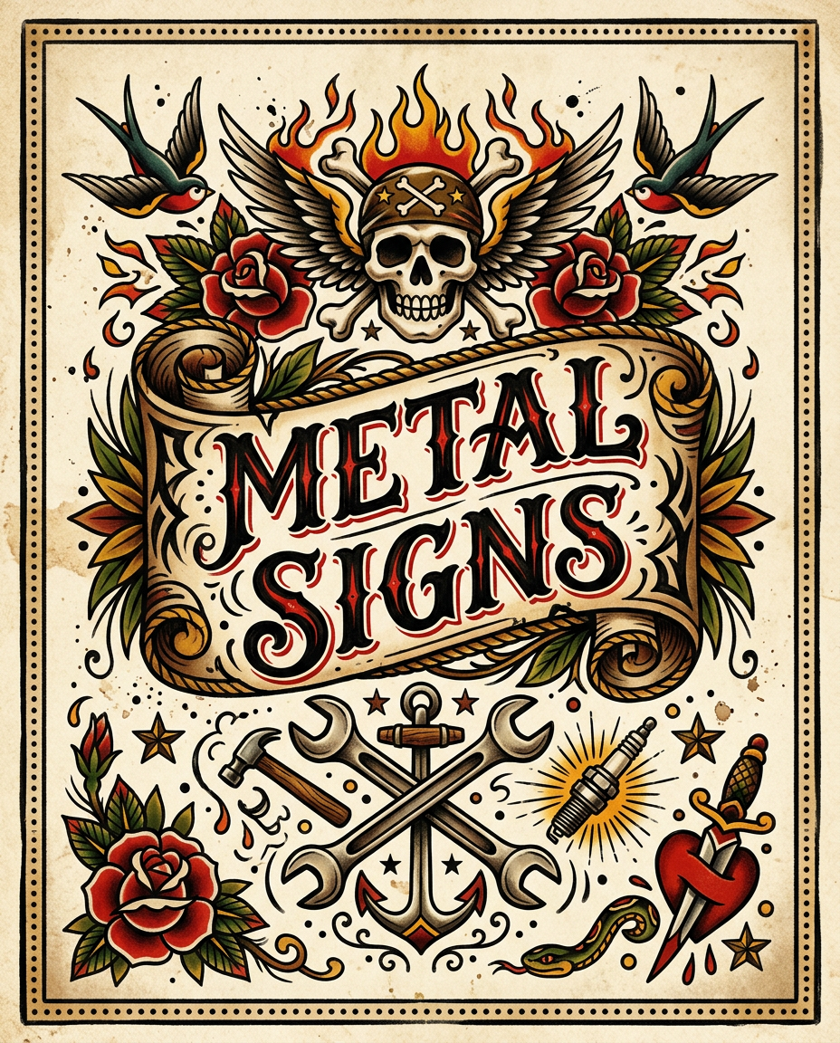 Metal Signs Collection