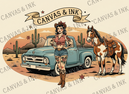 Western Pinup 11oz Mug