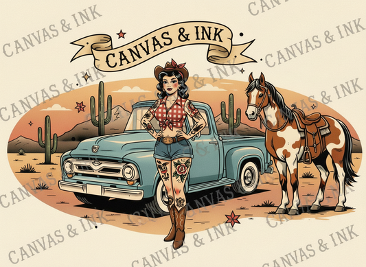 Western Pinup 11oz Mug