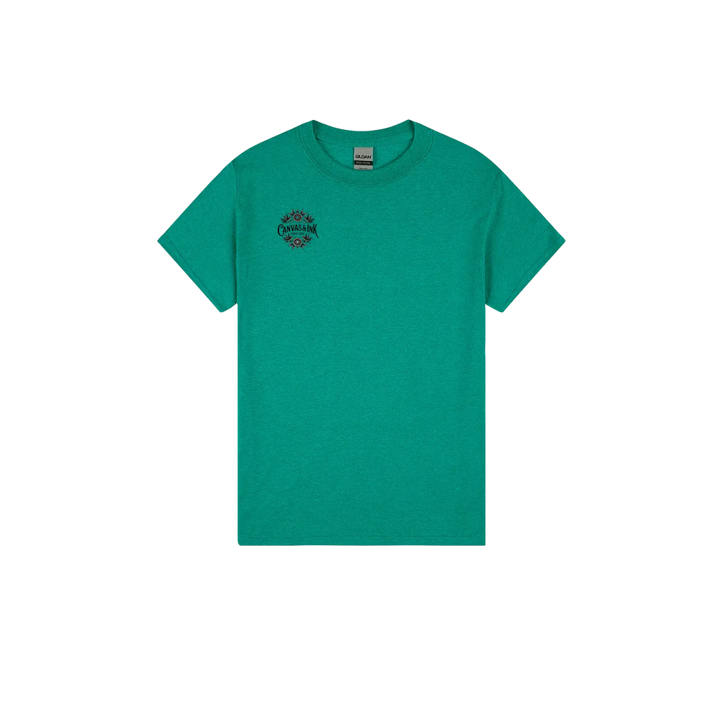 Antique Jade Dome front flat lay