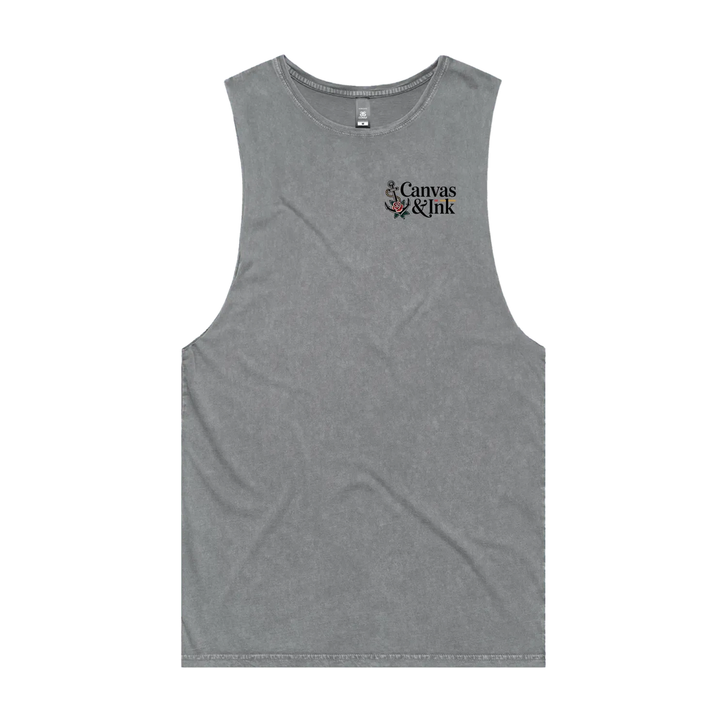 Ash Stone front flat lay