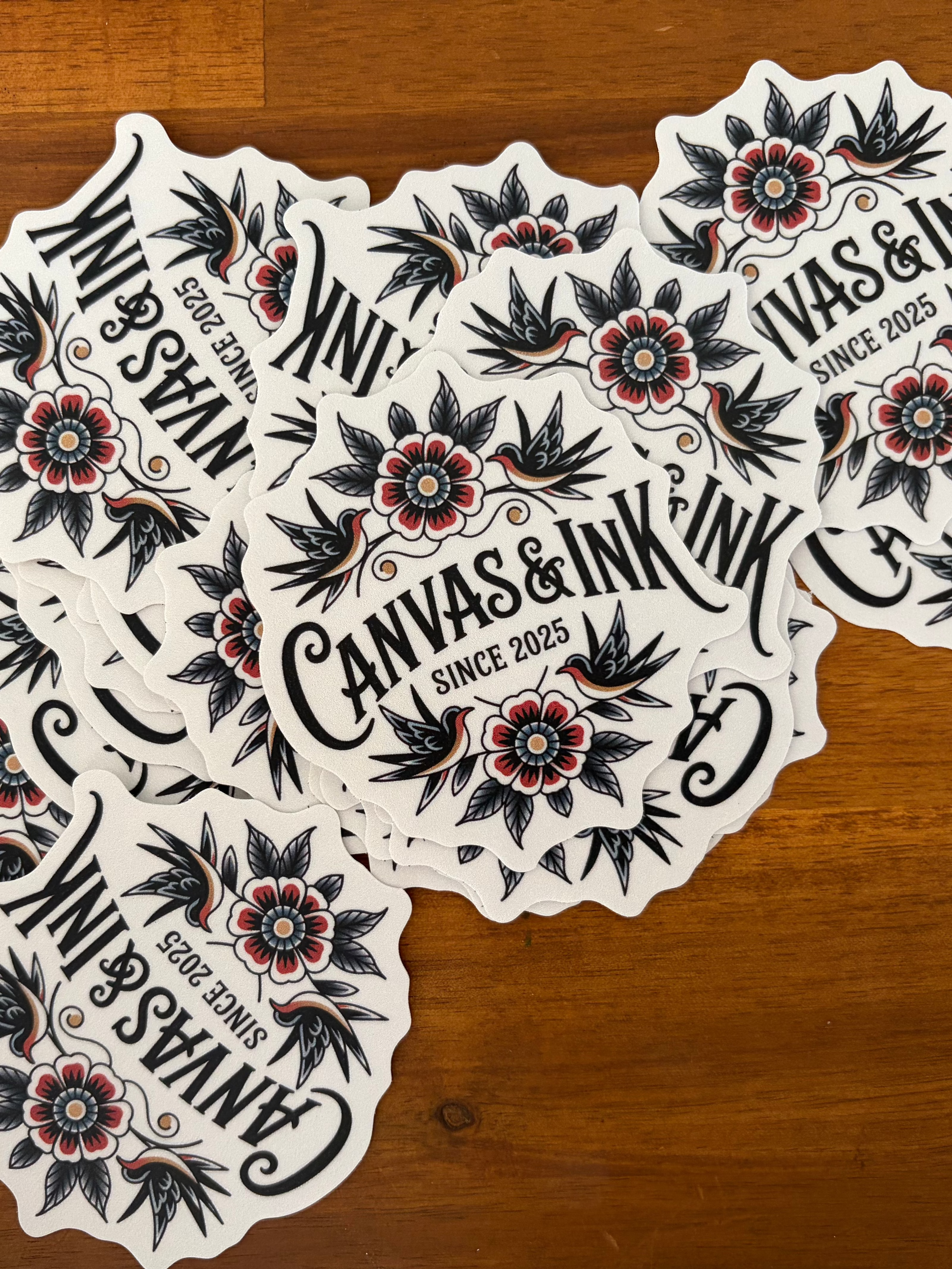 Canvas & Ink Logo Sticker