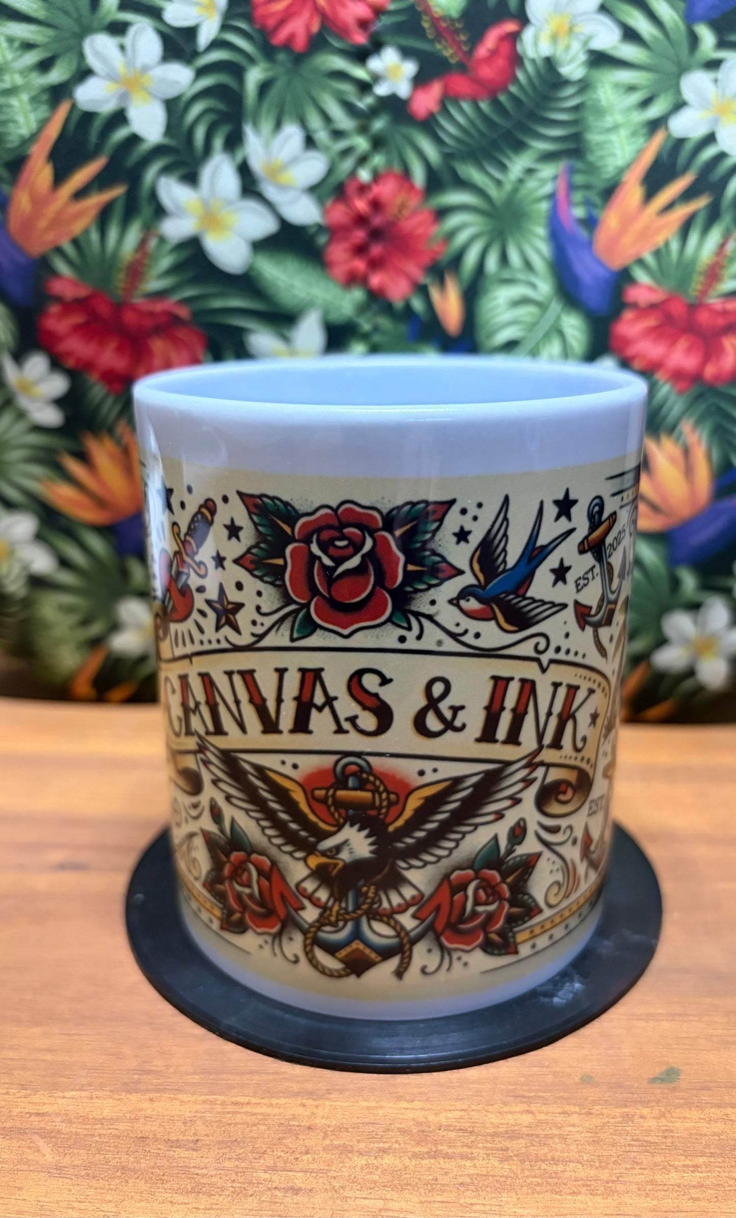 Sailor Jerry Style Canvas & Ink 11oz Mug