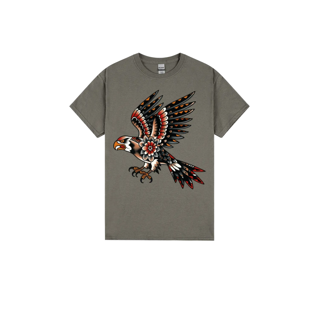 Charcoal front flat lay