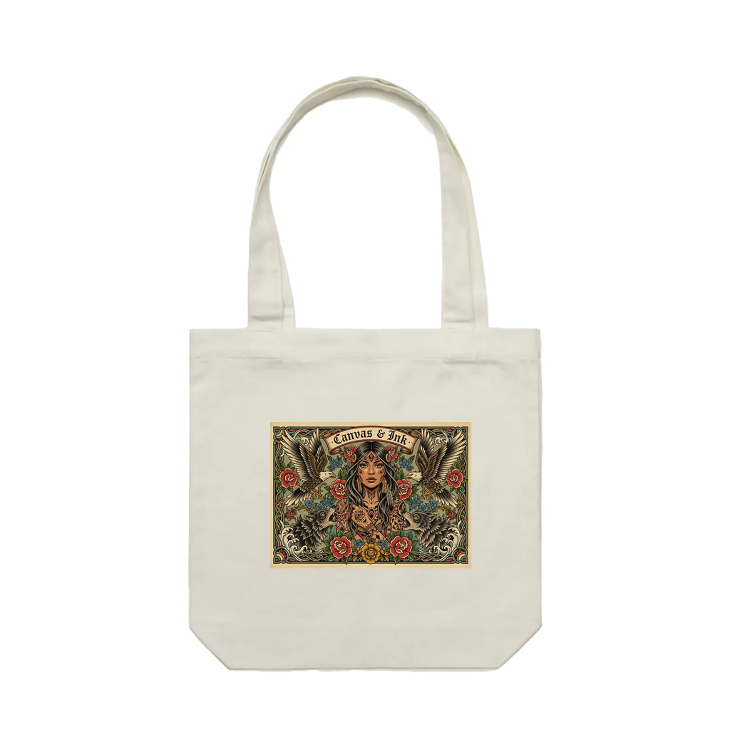 Cream front flat lay