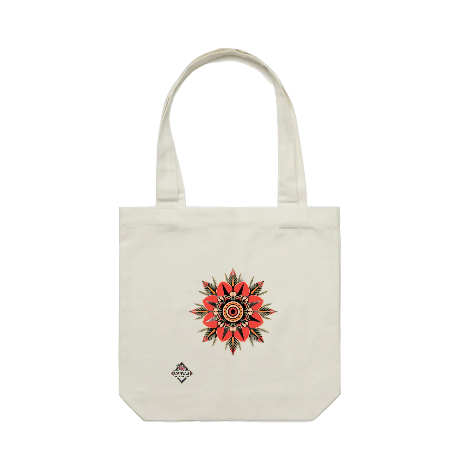 Cream front flat lay