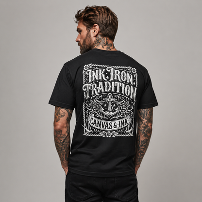 Ink. Iron. Tradition House Brand T-Shirt
