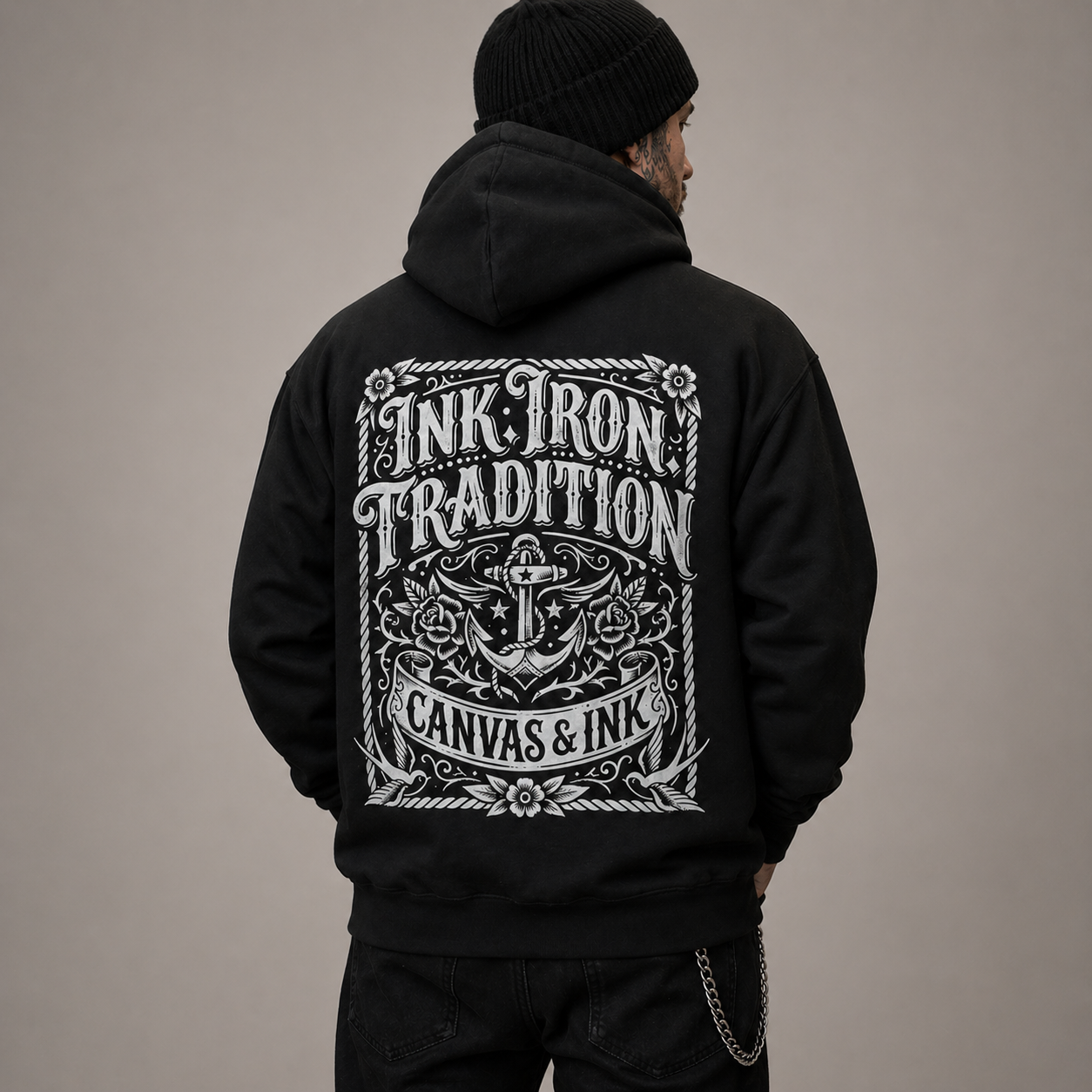 Ink. Iron. Tradition. House Brand Hoodie