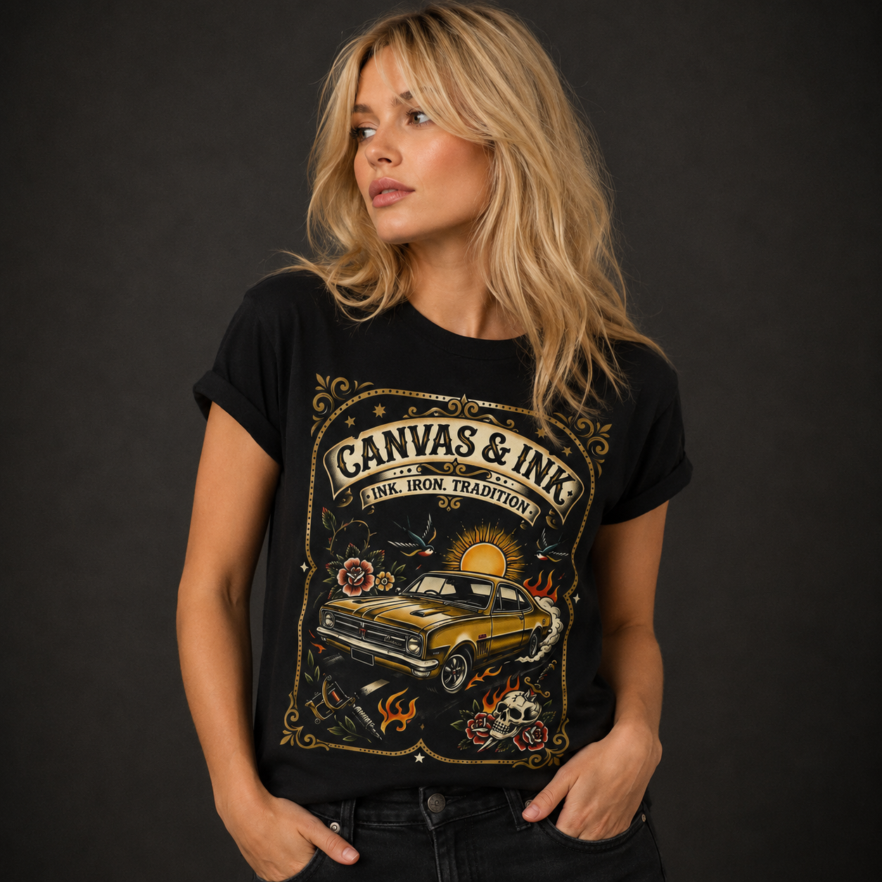HK Monaro T-Shirt - FRONT PRINT