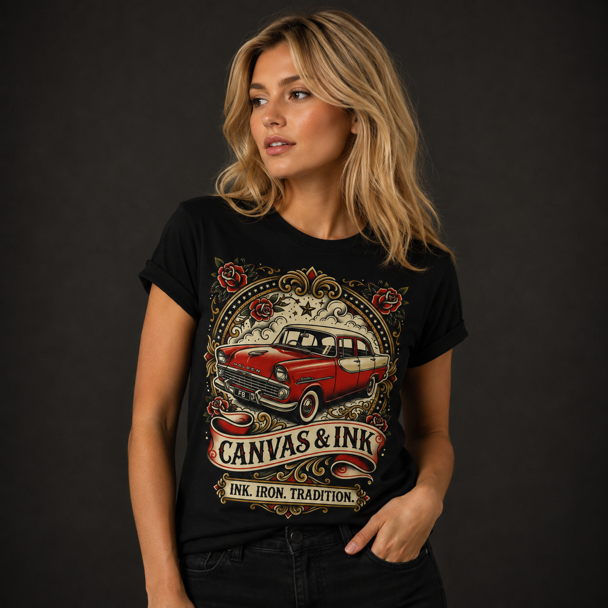 FB Sedan T-Shirt - FRONT PRINT