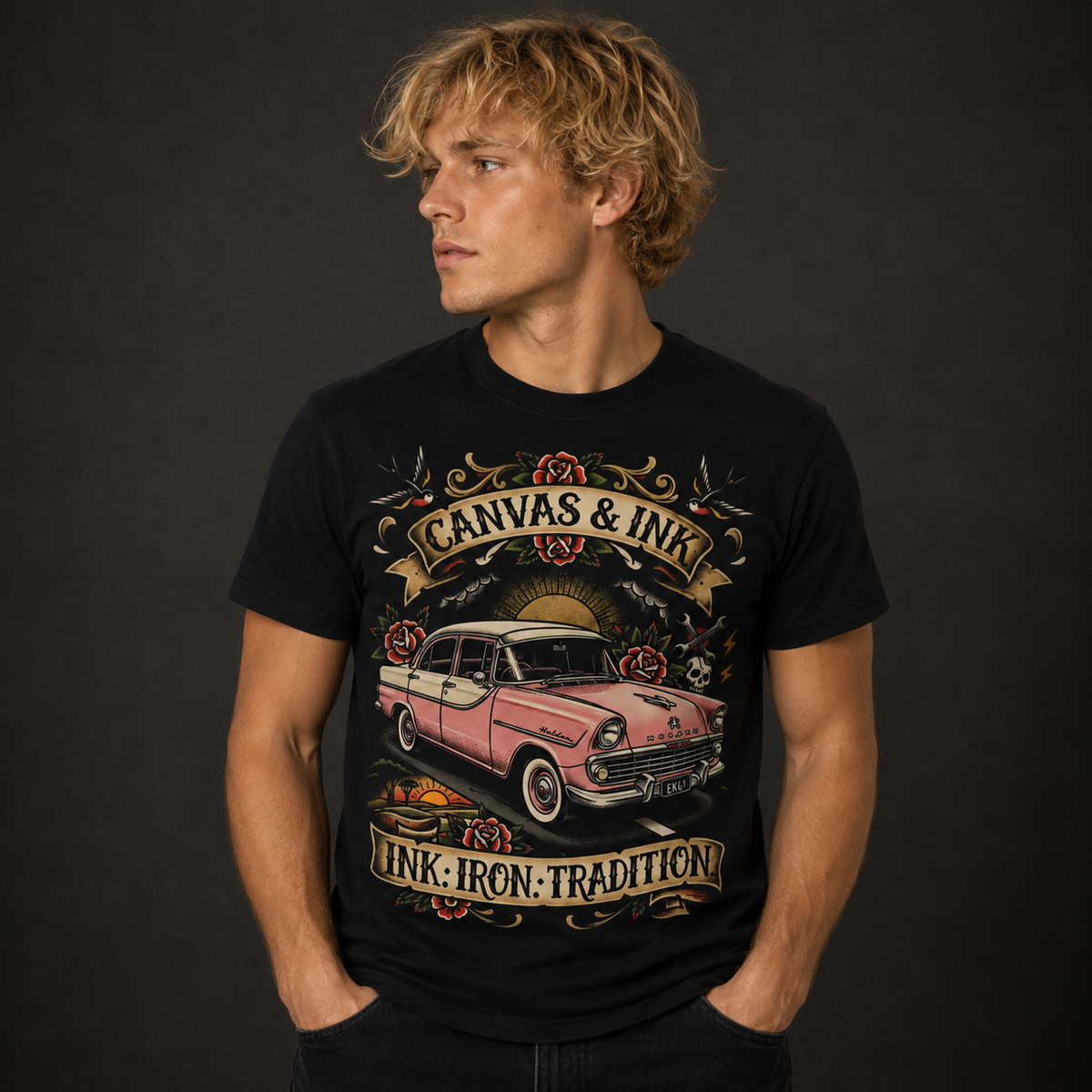 EK Sedan T-Shirt - FRONT PRINT