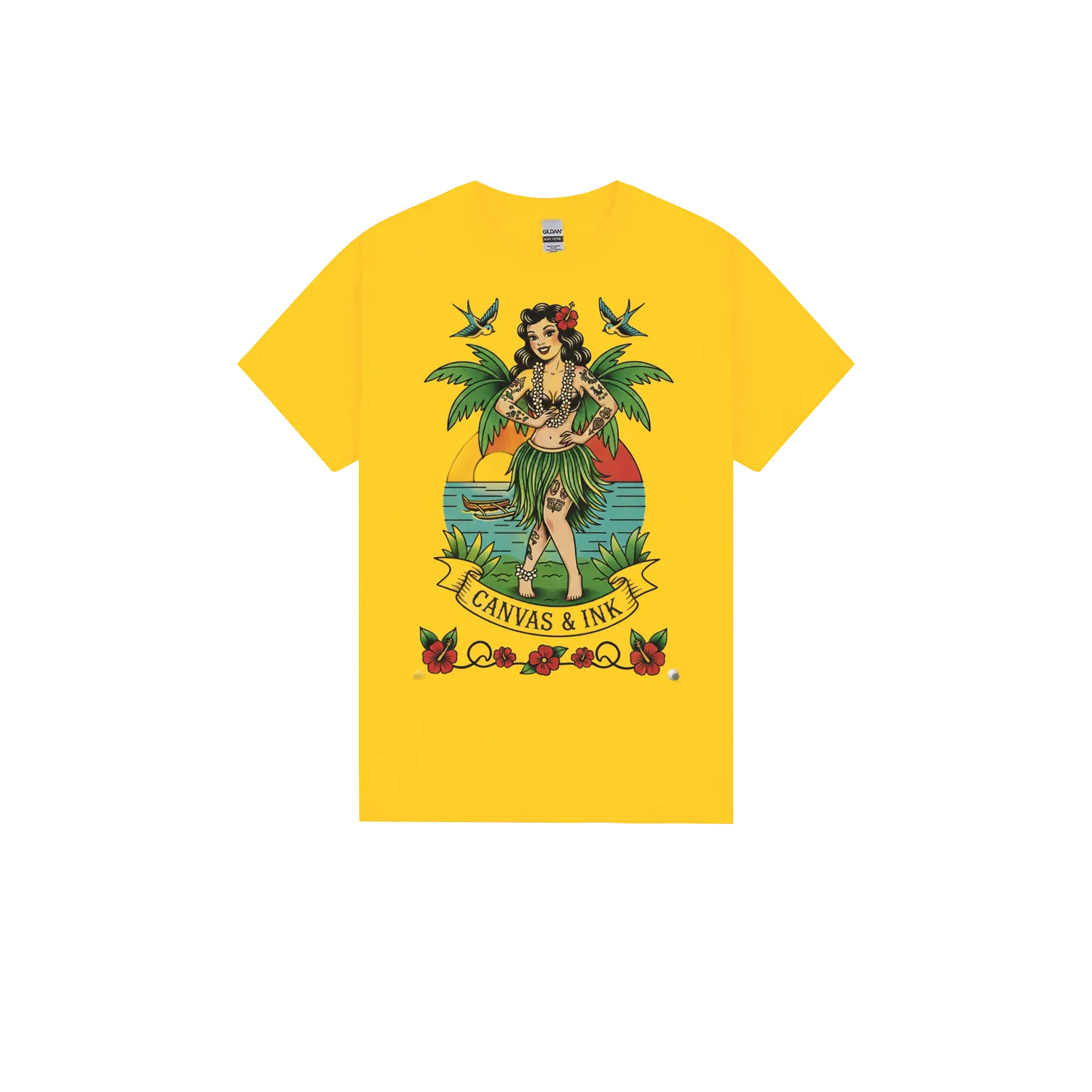 Daisy front flat lay