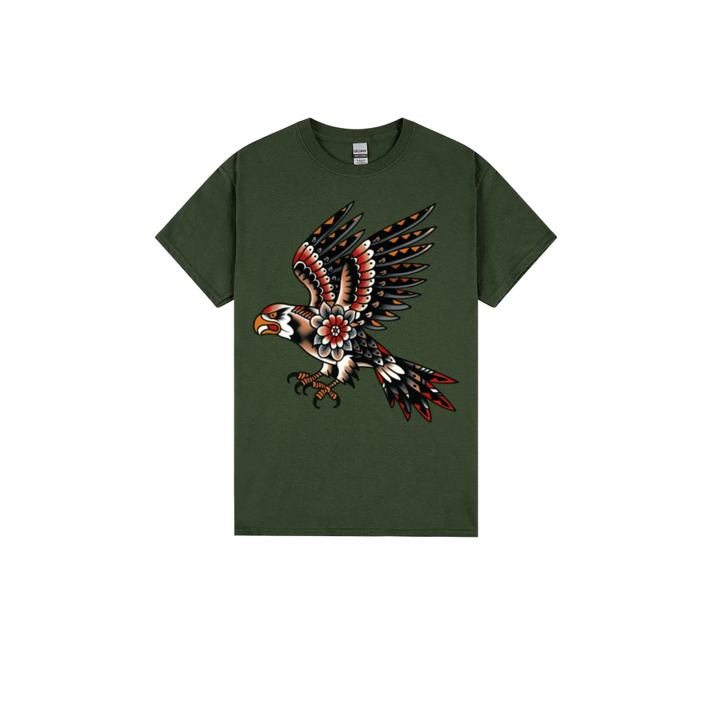 Forest Green front flat lay