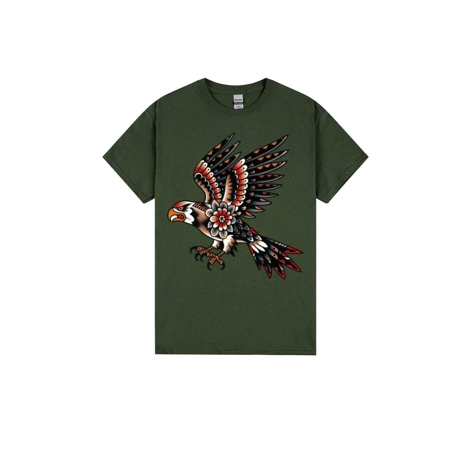 Forest Green front flat lay