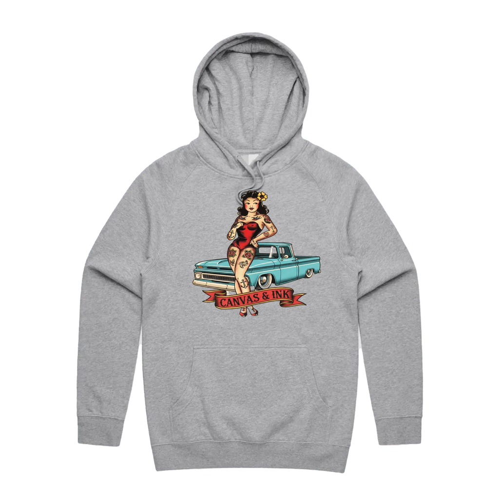 Grey Marle front flat lay