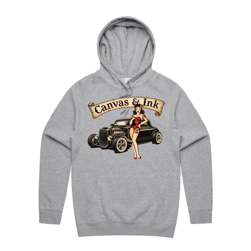 Grey Marle front flat lay