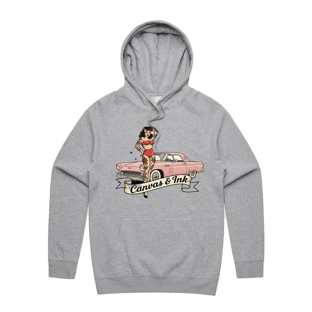 Grey Marle front flat lay