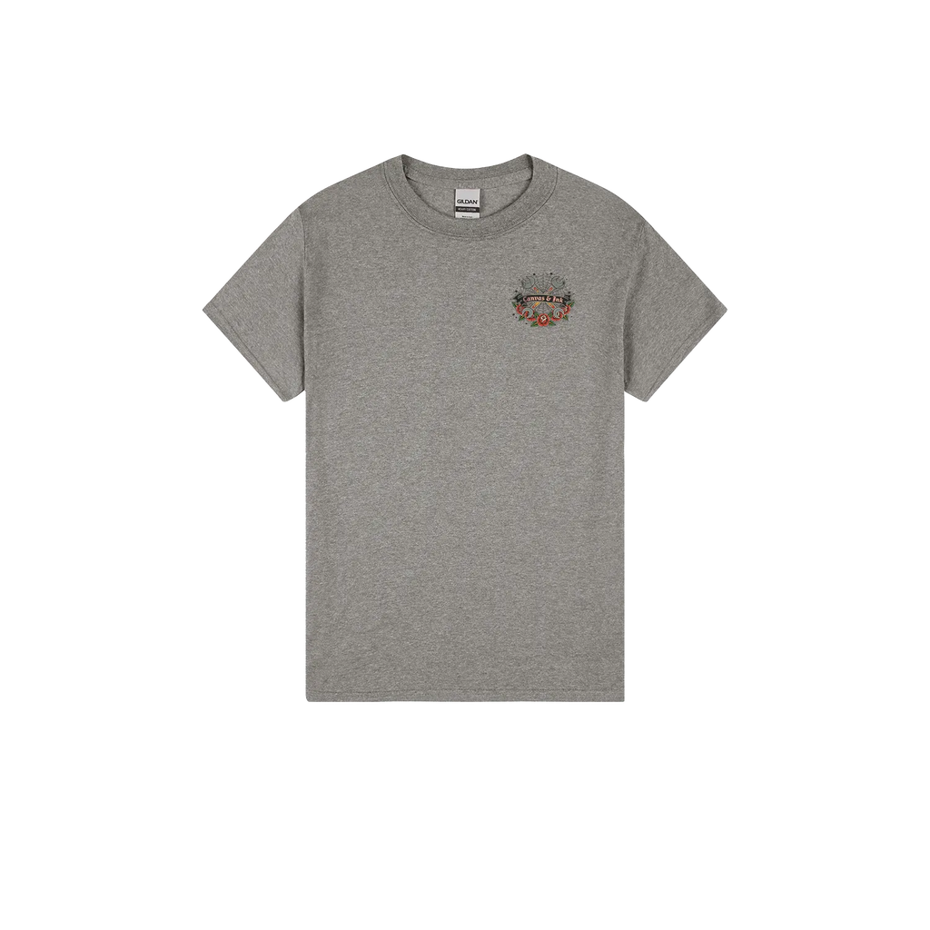 Heather Graphite front flat lay