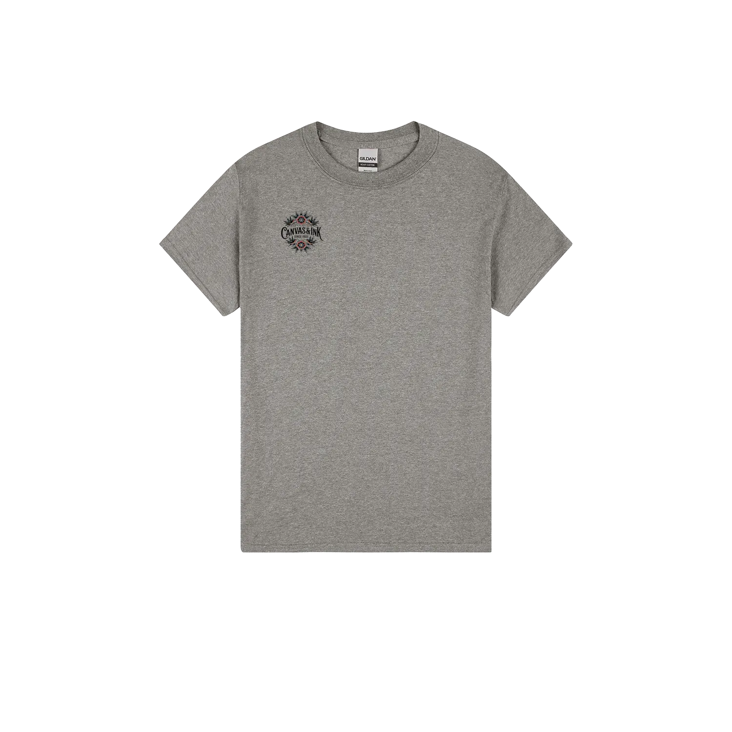 Heather Graphite front flat lay