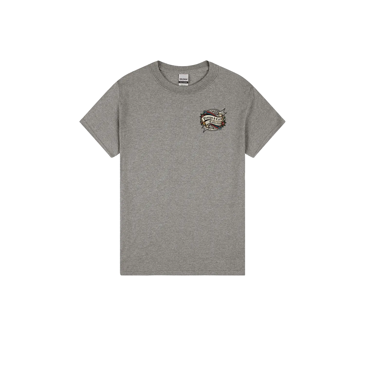 Heather Graphite front flat lay