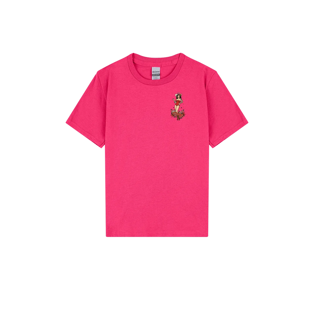 Heliconia front flat lay