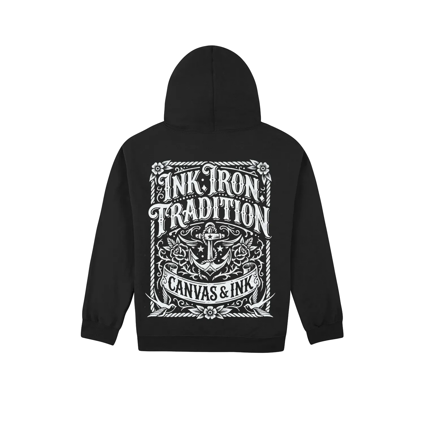Ink. Iron. Tradition. House Brand Hoodie