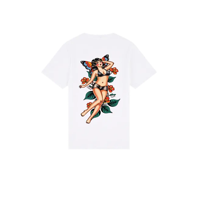 Butterfly Pinup Softstyle T-Shirt