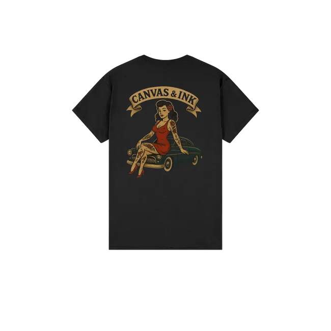 Mercury and Pinup Cotton T-Shirt
