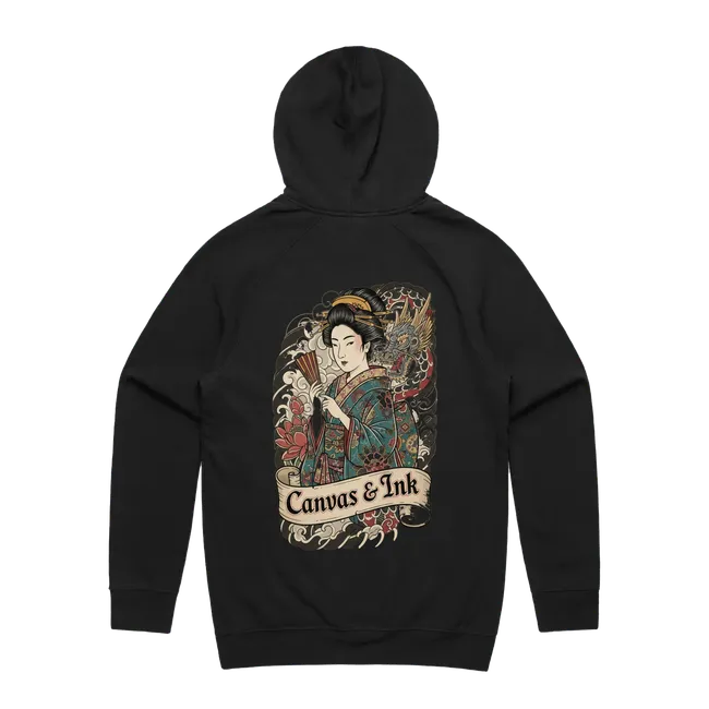 Geisha Mens Hoodie