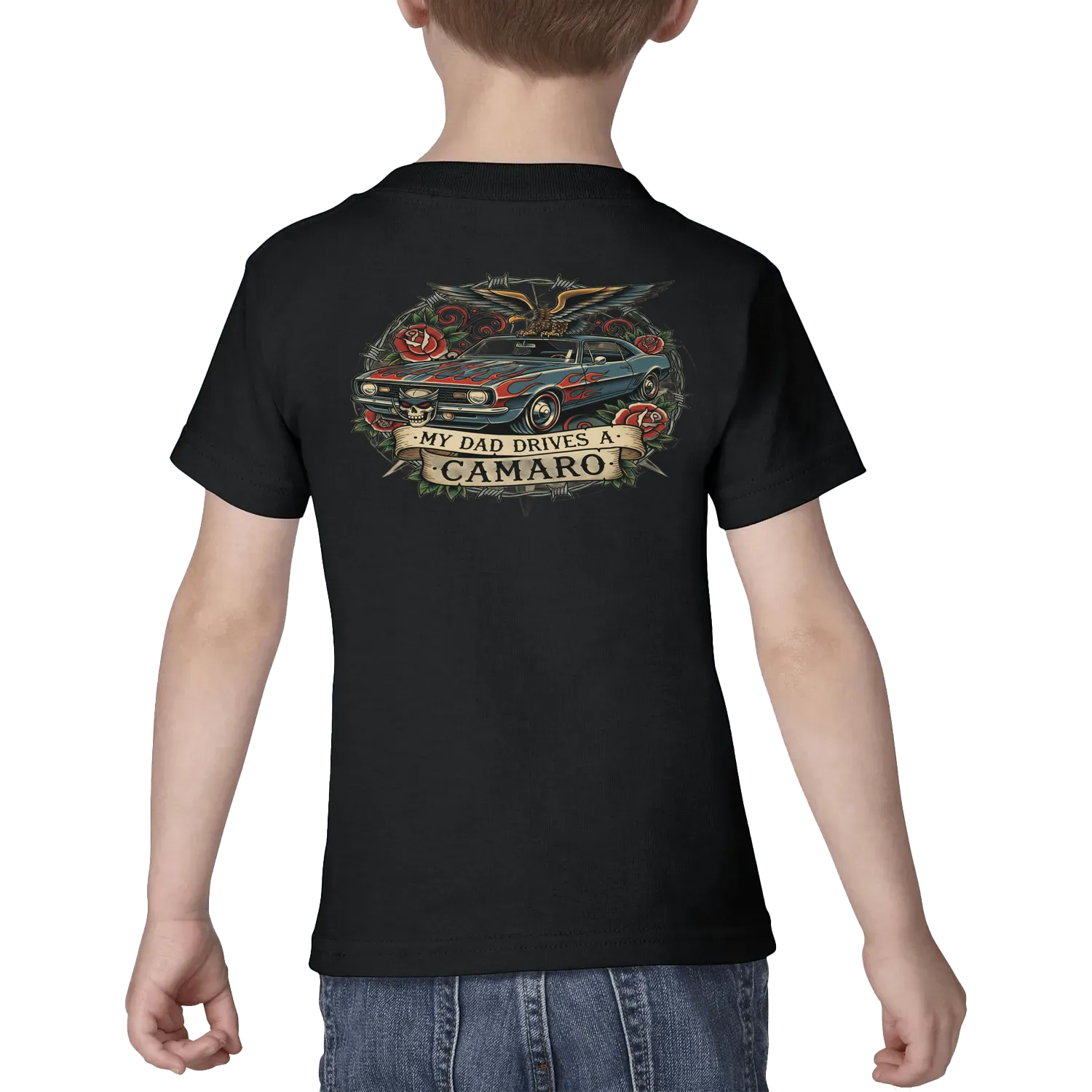 My Dad drives a Camaro Toddler T-Shirt
