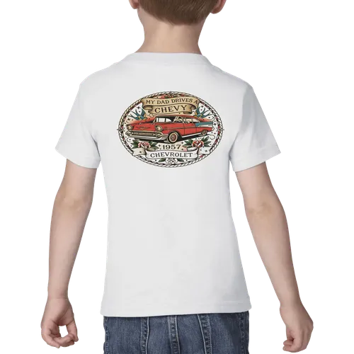 My Dad drives a 57 Chevy Toddler T-Shirt