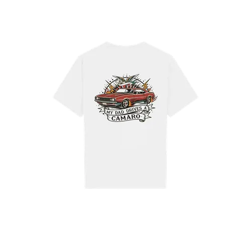 My Dad drives a Camaro Youth Cotton T-shirt
