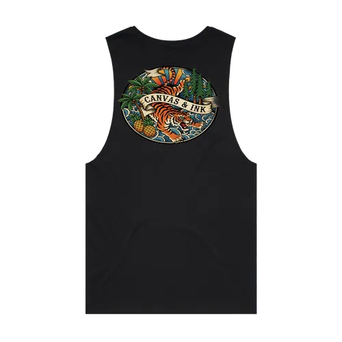 Tropical Tiger Muscle Tank