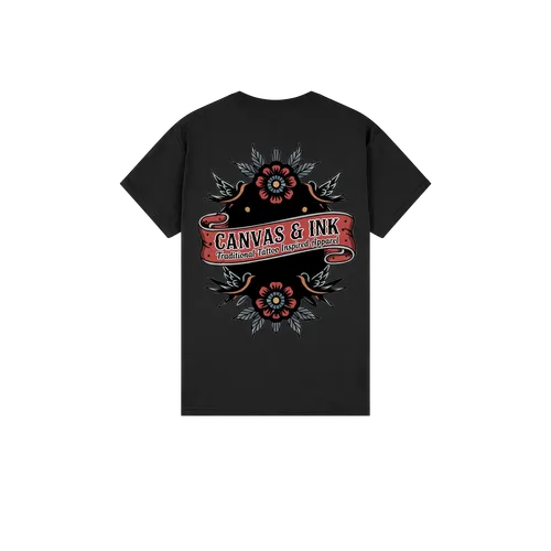 Canvas & Ink Banner Cotton T-Shirt