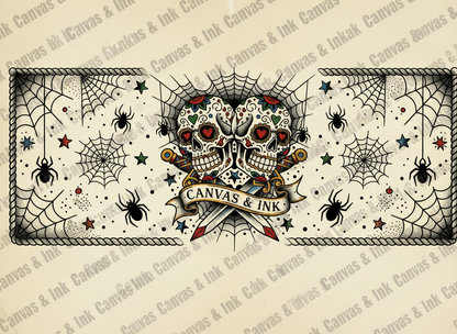 Rockabilly Skulls 11oz Mug