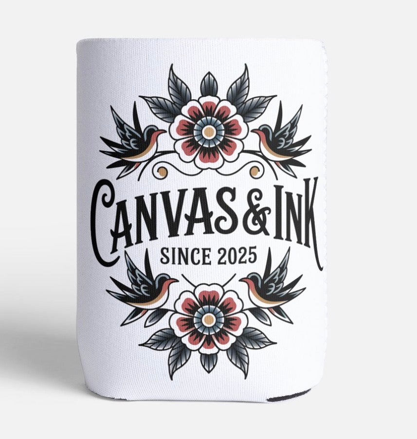 Canvas & Ink Logo Stubby Holder