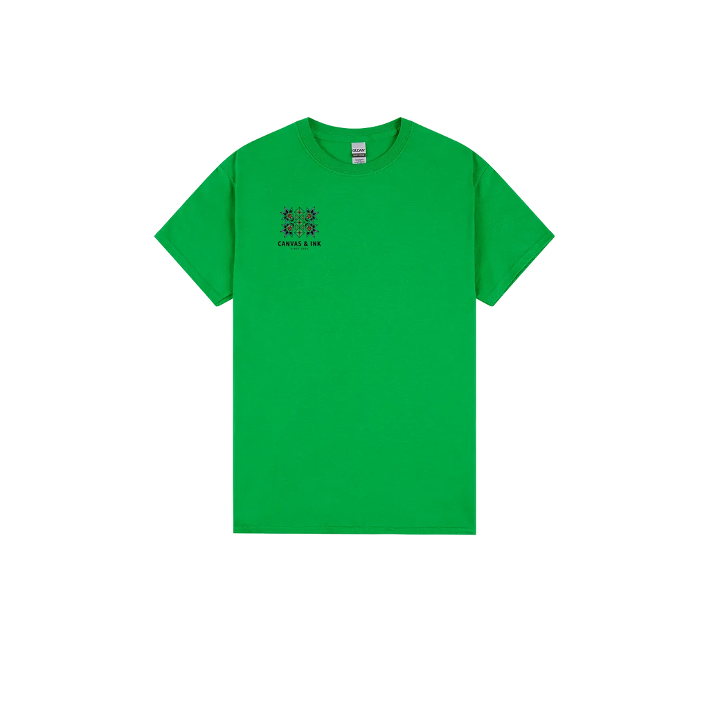 Irish Green front flat lay