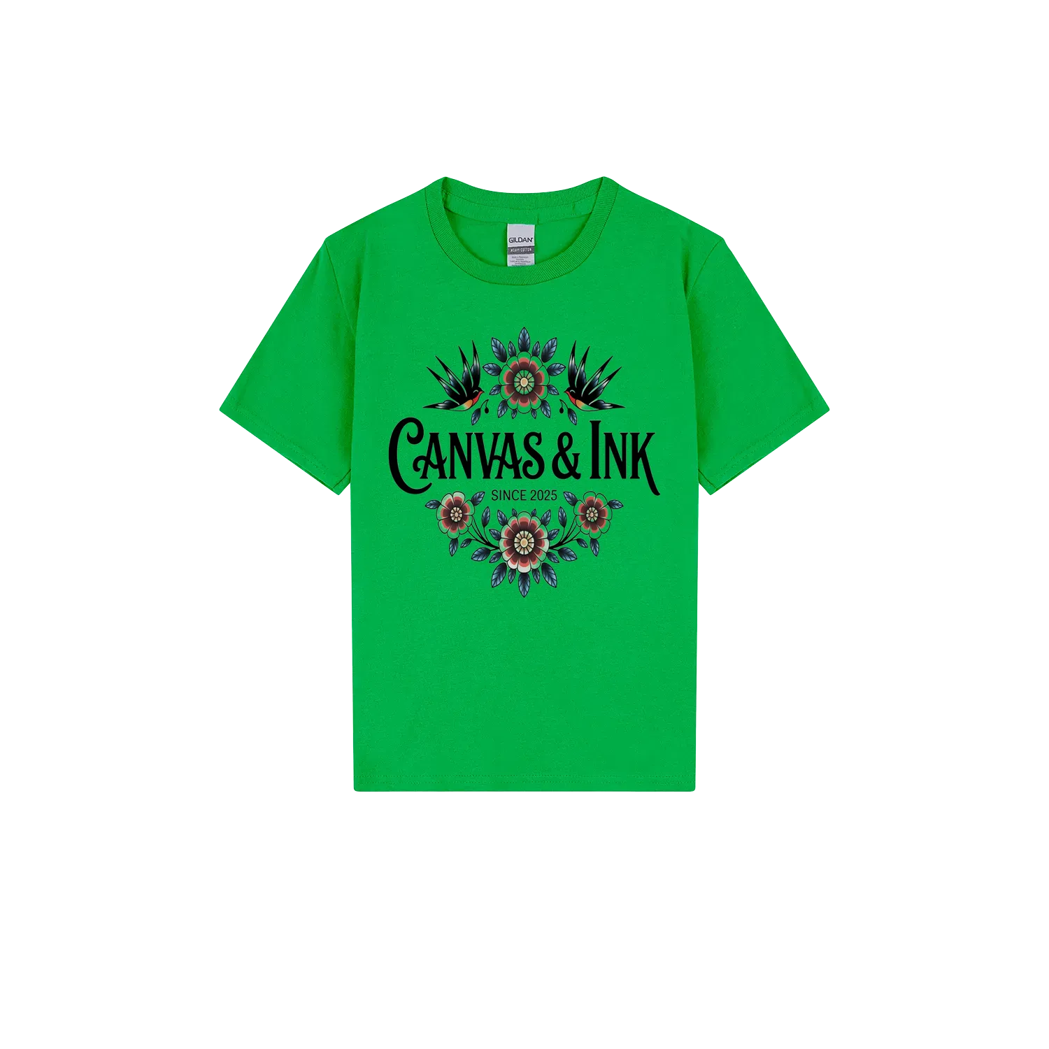 Irish Green front flat lay