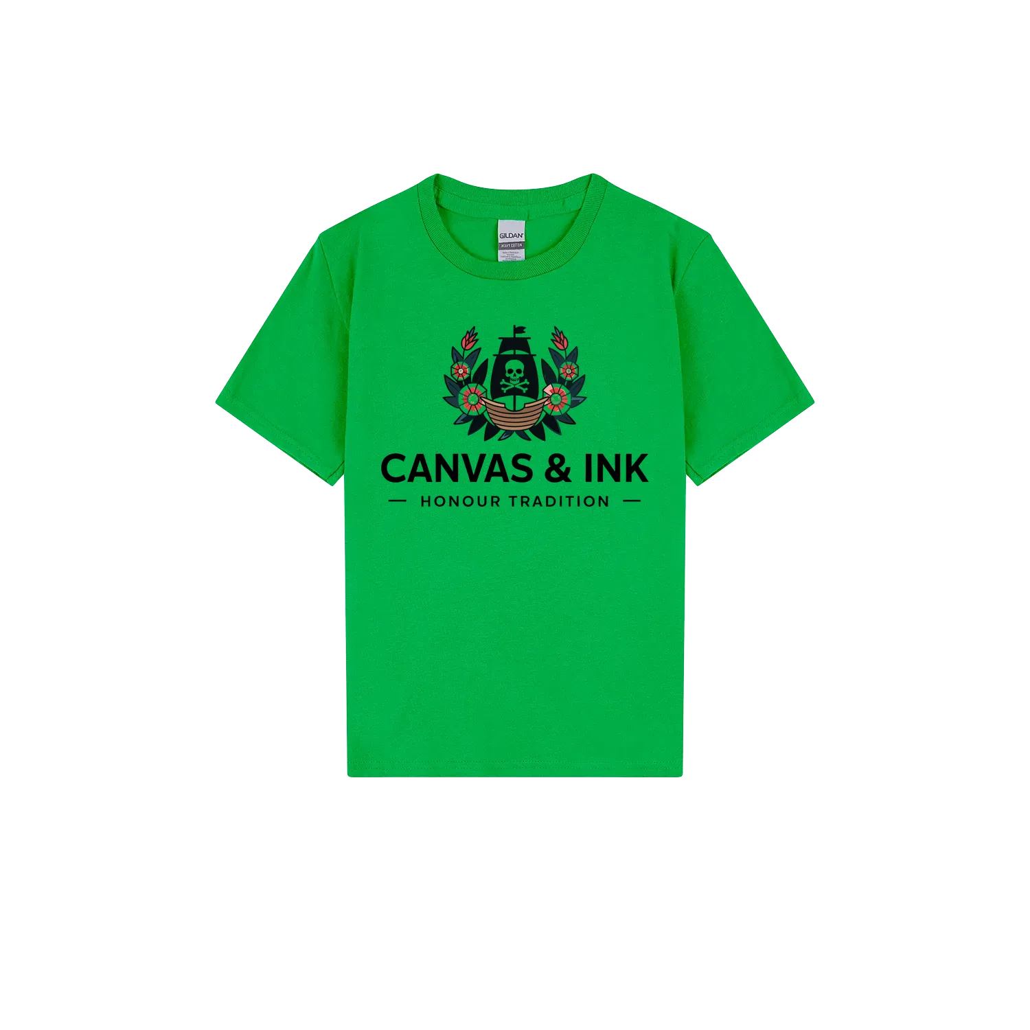 Irish Green front flat lay