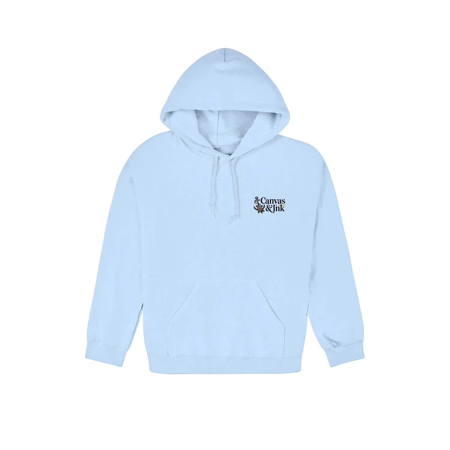 Light Blue front flat lay