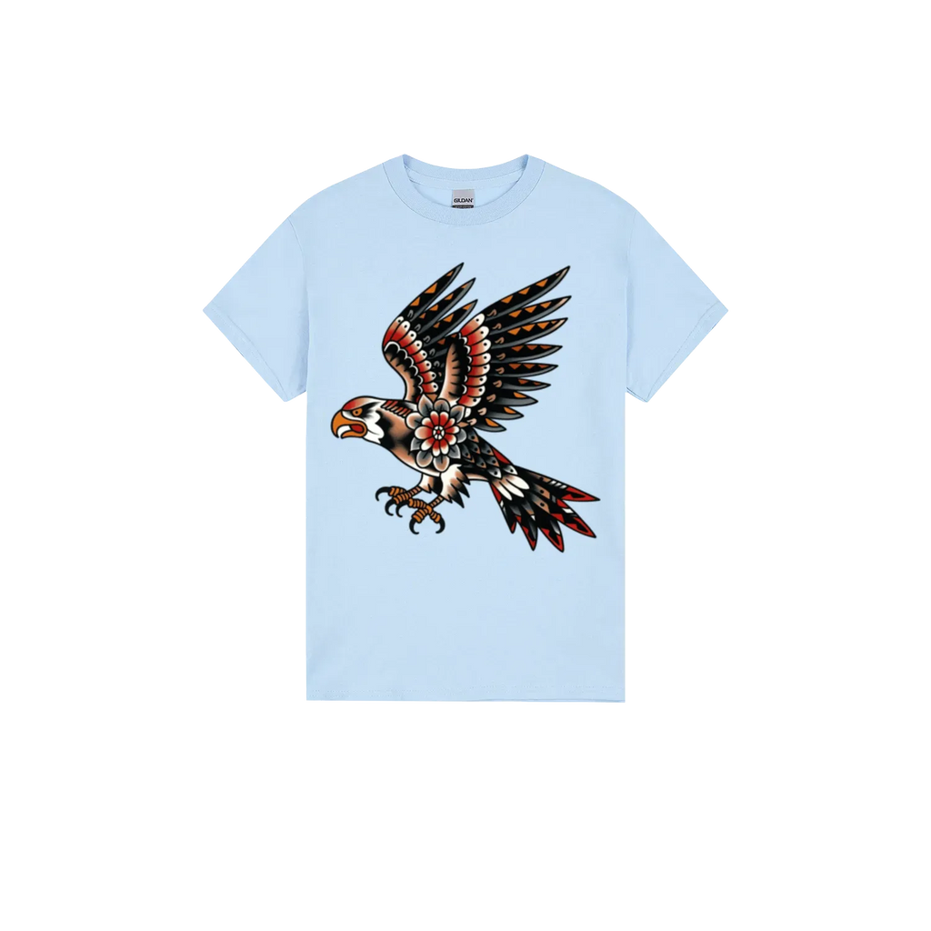 Light Blue front flat lay