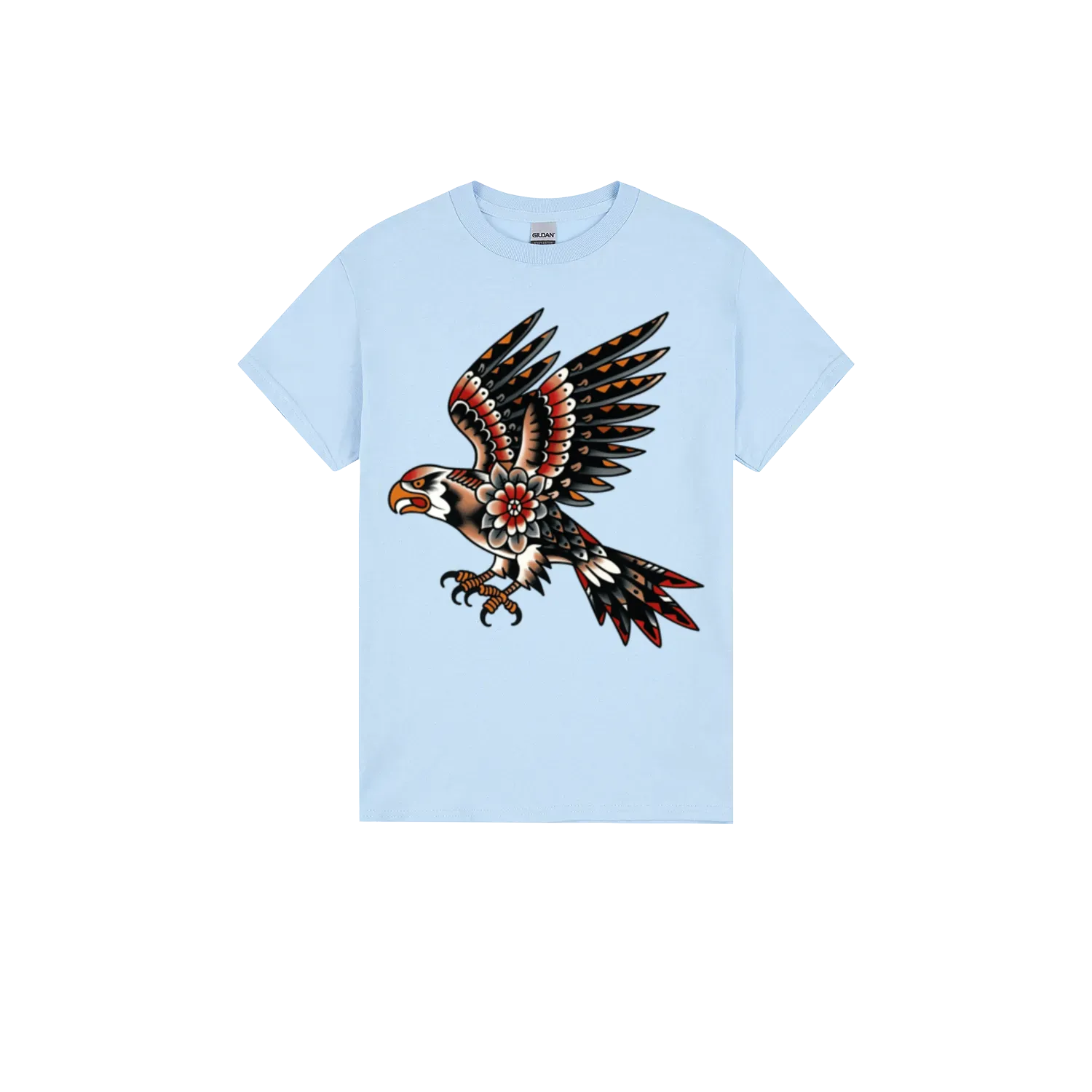 Light Blue front flat lay