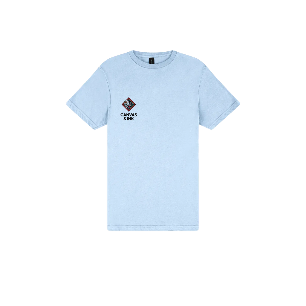 Light Blue front flat lay