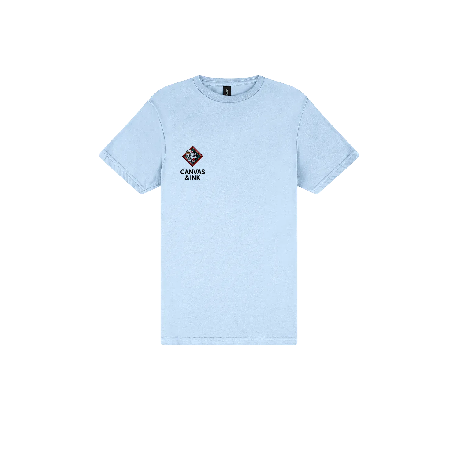 Light Blue front flat lay