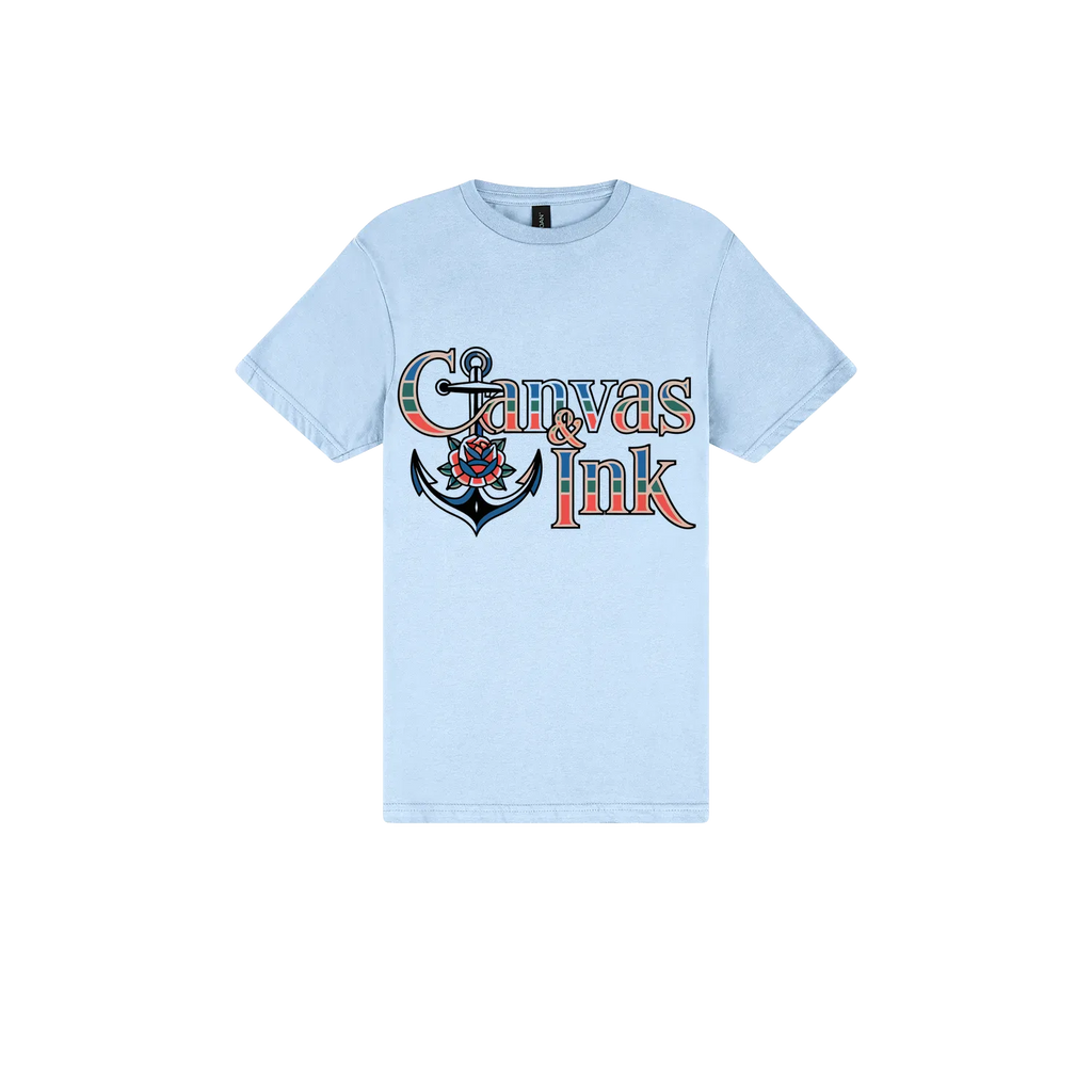 Light Blue front flat lay