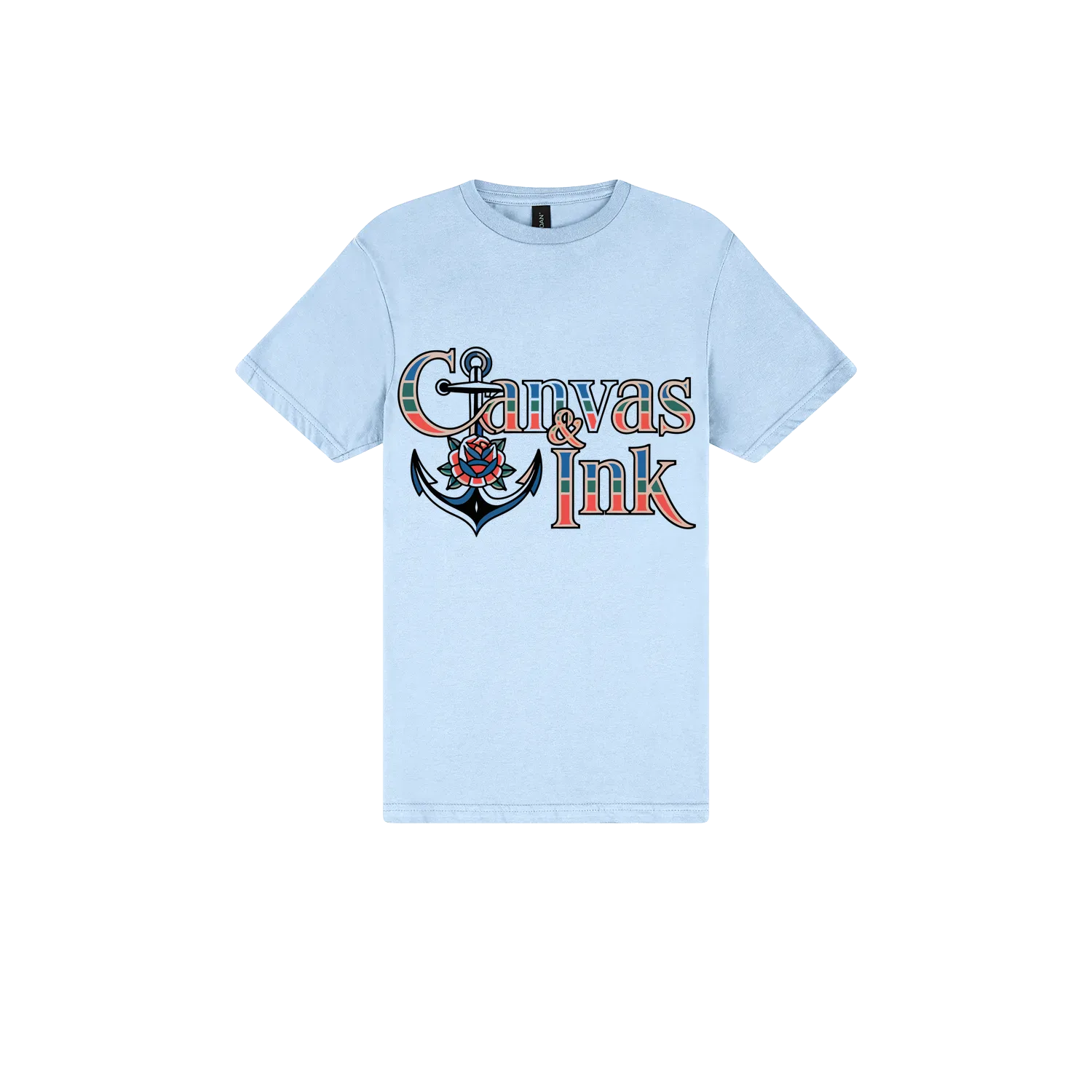 Light Blue front flat lay